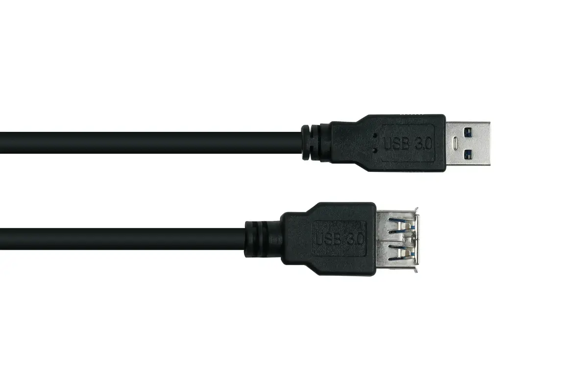 Кабель USB-A на USB-A Alcasa UK30P-ASA-010S 1 м Photo 2