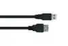 Кабель USB-A на USB-A Alcasa UK30P-ASA-010S 1 м Photo 2