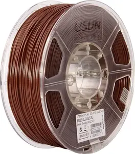 eSun PLA+ 3D printera kvēldiegs, 1 kg, brūns