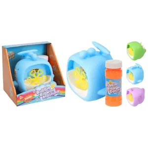 Free and Easy Bubble Blower Machine, 3 Designs