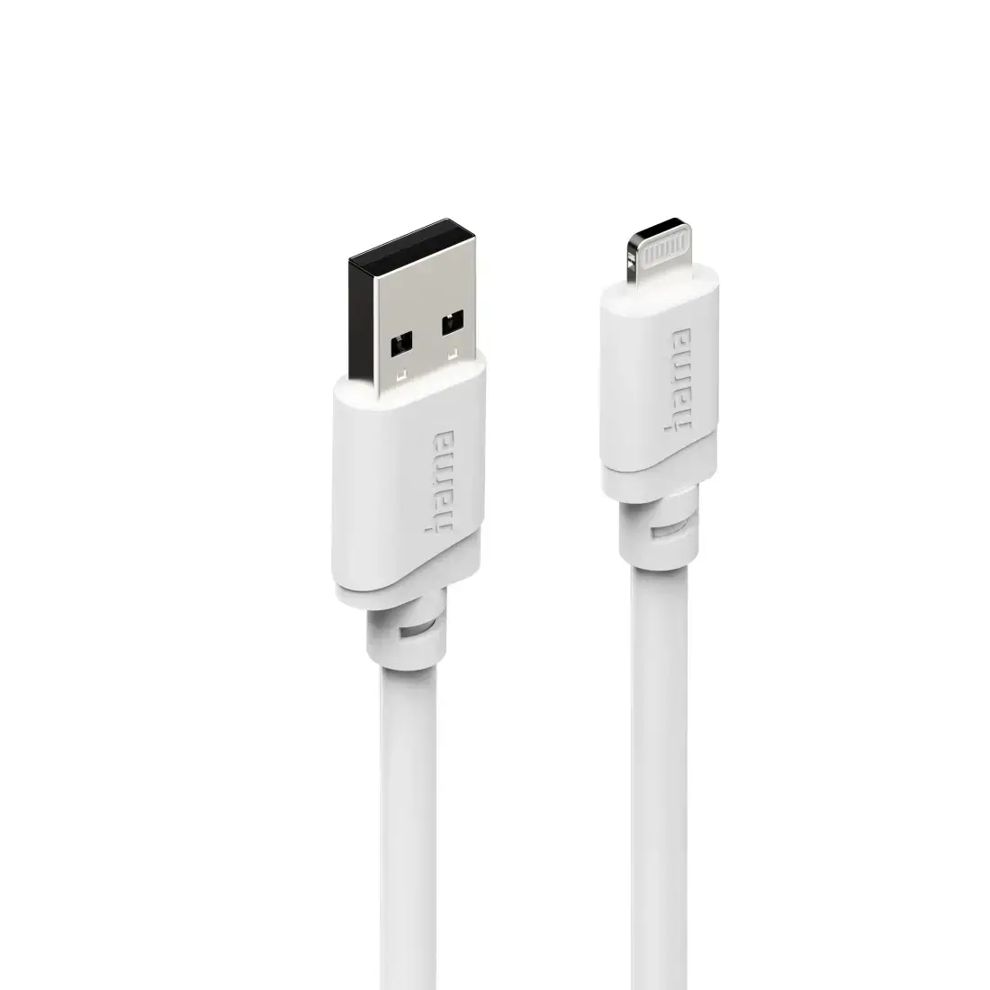 Hama Lightning to USB-A Cable 2 m White Photo 2