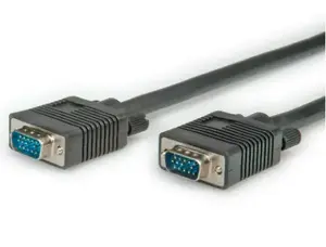 Secomp S3604 VGA kabelis, 6 m, VGA (D-Sub) uz VGA (D-Sub), melns