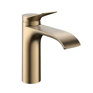 Hansgrohe Vivenis 110 izlietnes jaucējkrāns ar pop-up ventili, bronza