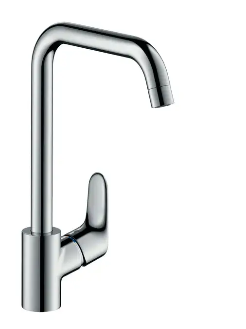 Hansgrohe Focus Bathroom Sink Faucet - Stainless Steel Photo 2