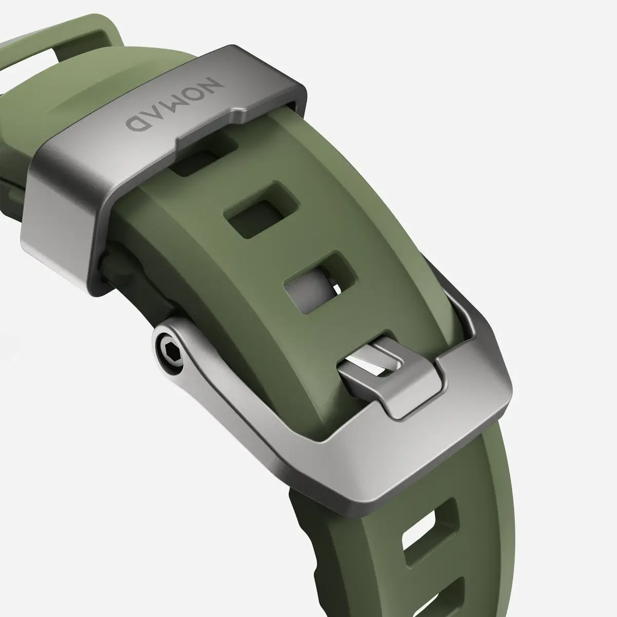 Ремешок Nomad Rocky Point для Apple Watch — кожа и титан Photo 3