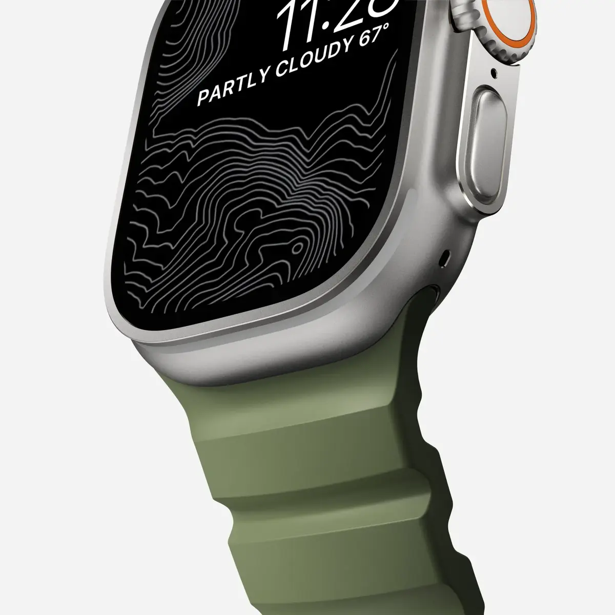 Ремешок Nomad Rocky Point для Apple Watch — кожа и титан Photo 4
