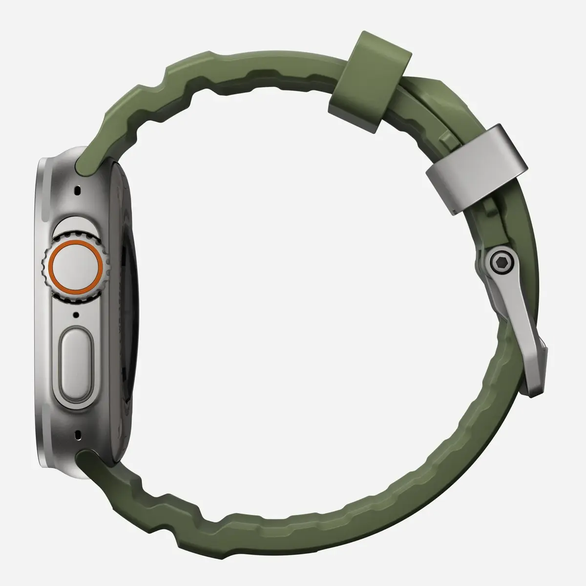 Ремешок Nomad Rocky Point для Apple Watch — кожа и титан Photo 8