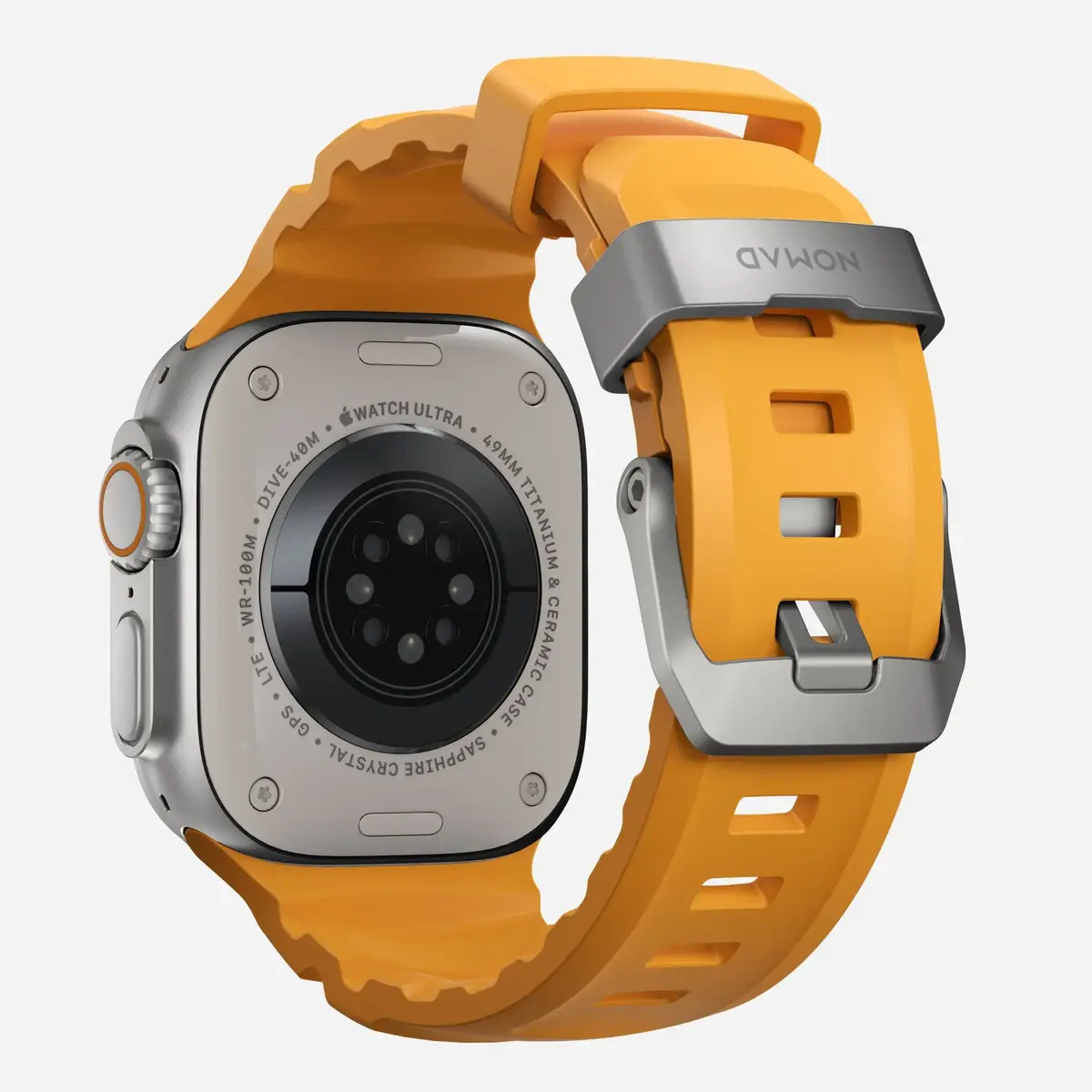 Ремешок Nomad Rocky Point для Apple Watch — кожа и титан Photo 2