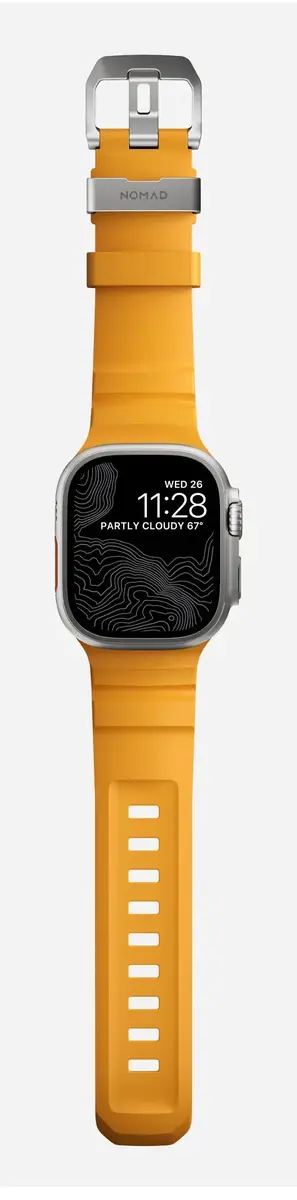 Ремешок Nomad Rocky Point для Apple Watch — кожа и титан Photo 5
