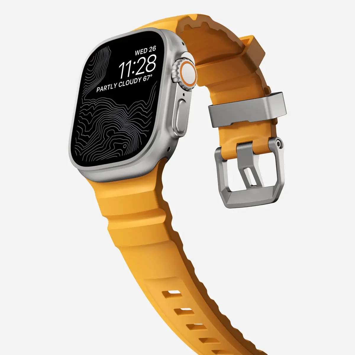 Ремешок Nomad Rocky Point для Apple Watch — кожа и титан Photo 7