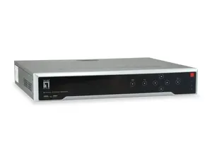 LevelOne NVR-1332 4-Bay Network Video Recorder, 32 Channels, H.265