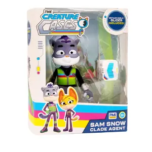 P.M.I. Kids World Creature Cases S1 Clade Agent darbības figūra - Sam Snow
