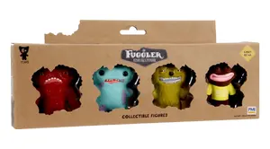 Коллекционные фигурки P.M.I. Kids World Fuggler Серия 1, набор из 4 штук