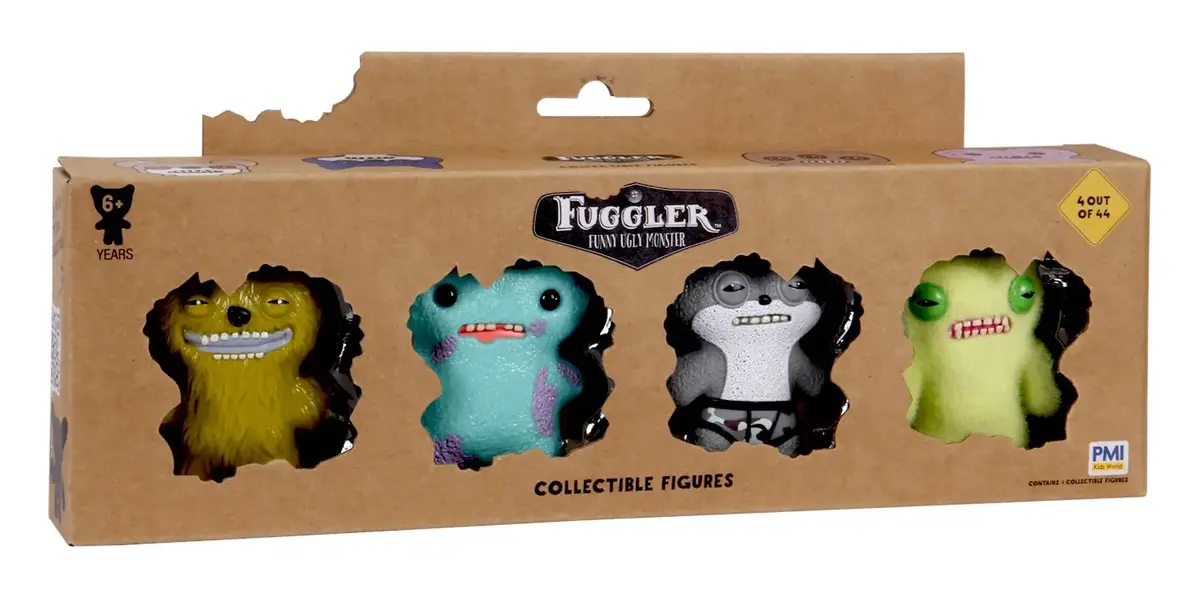 Коллекционные фигурки P.M.I. Kids World Fuggler Серия 1, 4 шт. Photo 4