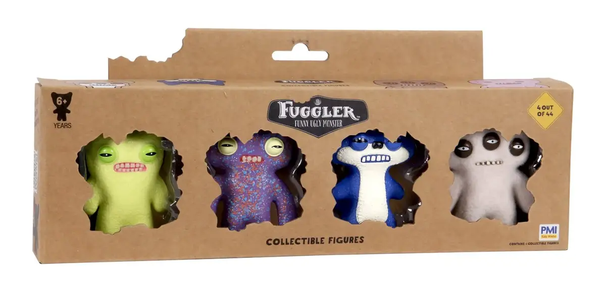 Коллекционные фигурки P.M.I. Kids World Fuggler Серия 1, 4 шт. Photo 6