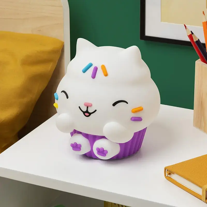 Светильник Paladone Gabby's Dollhouse Cakey Cat SquishyGlo Photo 5