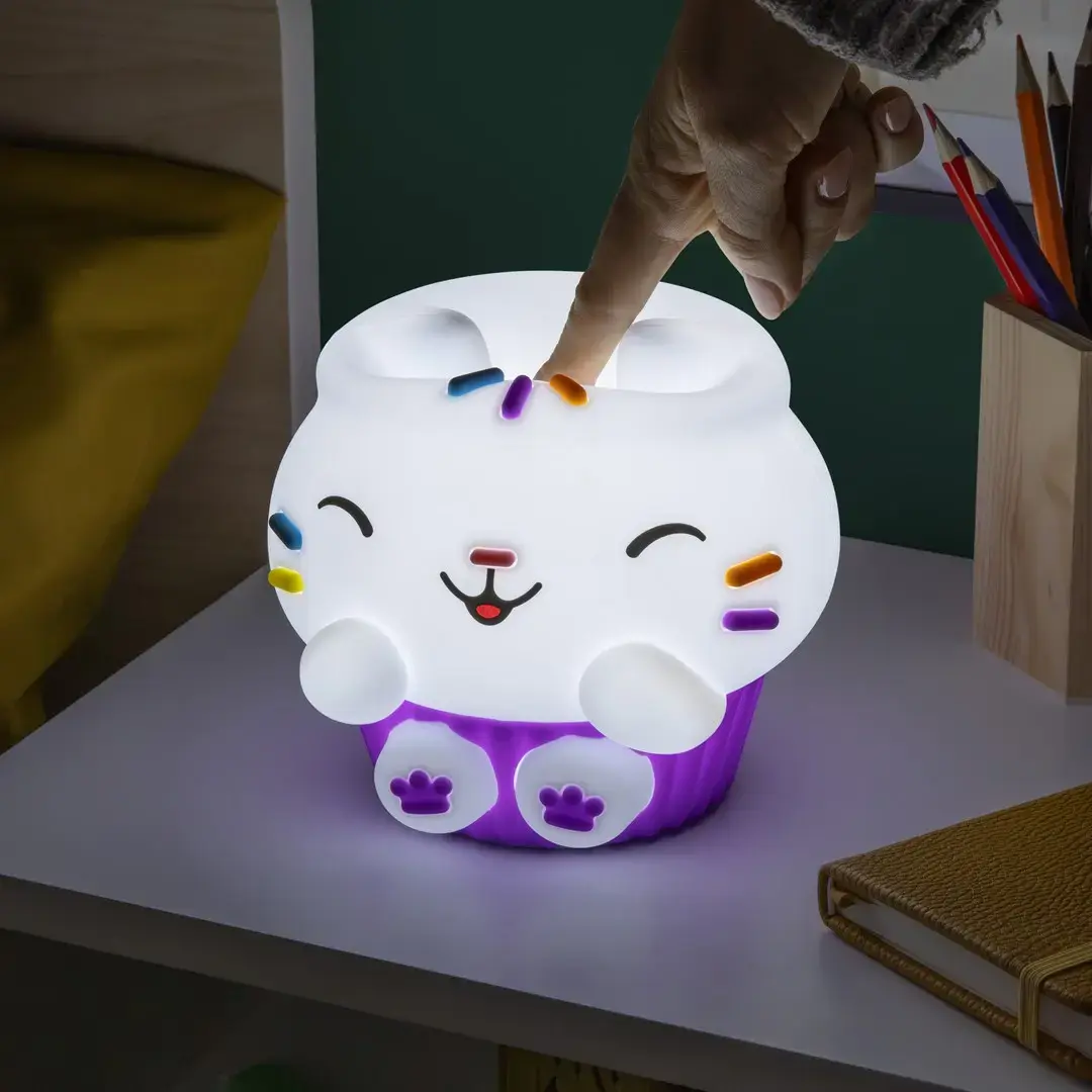 Светильник Paladone Gabby's Dollhouse Cakey Cat SquishyGlo Photo 7