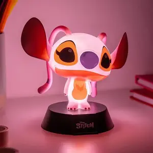 Paladone Lilo & Stitch Angel Icon Light Baby Night-Light, Freestanding, Multicolour