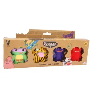 P.M.I. Kids World Fuggler Series 2 darbības figūriņas, 4 gabalu komplekts, sortiments