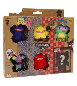 P.M.I. Kids World Fuggler Series 2 darbības figūriņu komplekts, 6 gab., asorti