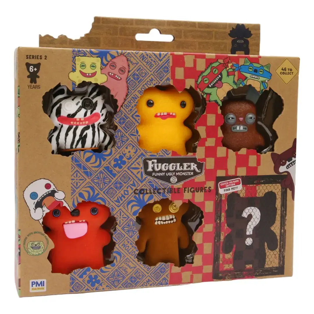 Набор фигурок P.M.I. Kids World Fuggler Series 2, 6 шт. Photo 2