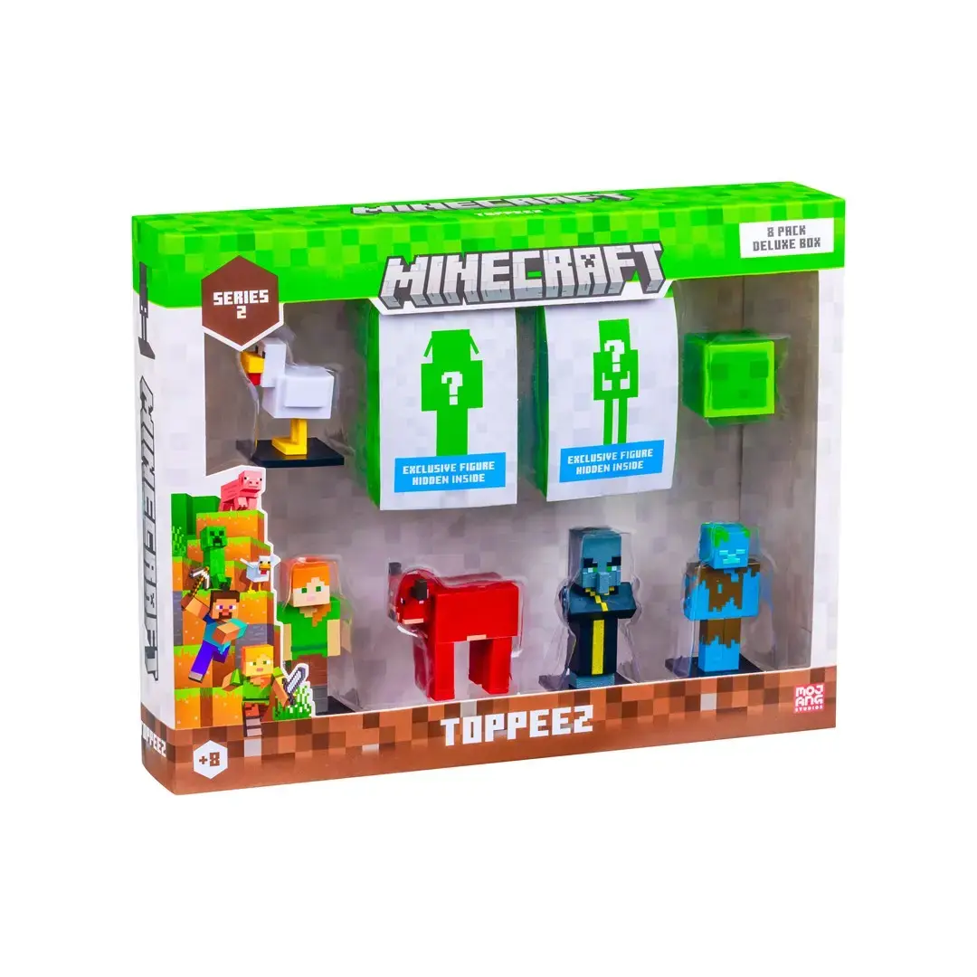 Фигурки P.M.I. Kids World Minecraft Series 2, набор 8 шт Photo 3