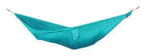 Ticket To The Moon Travel Hammock Compact piekaramais šūpuļtīkls, 2 personām, neilons, tirkīzzils