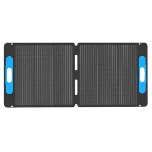 RealPower 411605 100W monokristāliskā saules paneļa modulis ar Anderson un USB savienotājiem