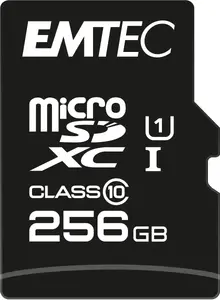 Emtec EliteGold 256 GB MicroSDXC UHS-I Class 10 Memory Card