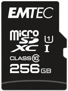 Emtec EliteGold 256 GB MicroSDXC UHS-I Class 10 Memory Card