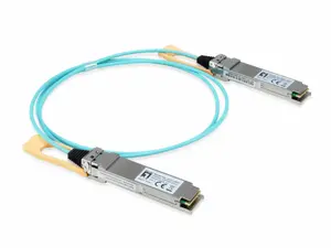 LevelOne AOC-0503 QSFP28 Fiber Optic Network Transceiver Module 100 Gbps