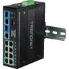 Неуправляемый коммутатор Trendnet TI-BG104 10-портовый PoE Photo 6