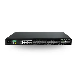 DCN S5750E-28F-SI-D Managed L2/L3 Gigabit Ethernet Network Switch with 8 RJ-45 Ports and 10G Support