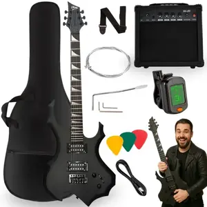 V-TONE EGS 39 MBK Electric Guitar 4/4 Size Black