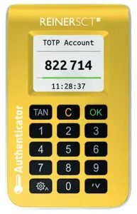 Reiner SCT 2708015-000 Hardware Authenticator with SHA-1, SHA-256, and SHA-512 Support