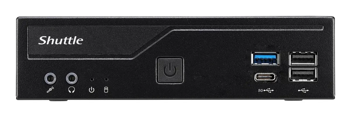 Мини-ПК Shuttle XPC slim DH610V2 Barebone Photo 2