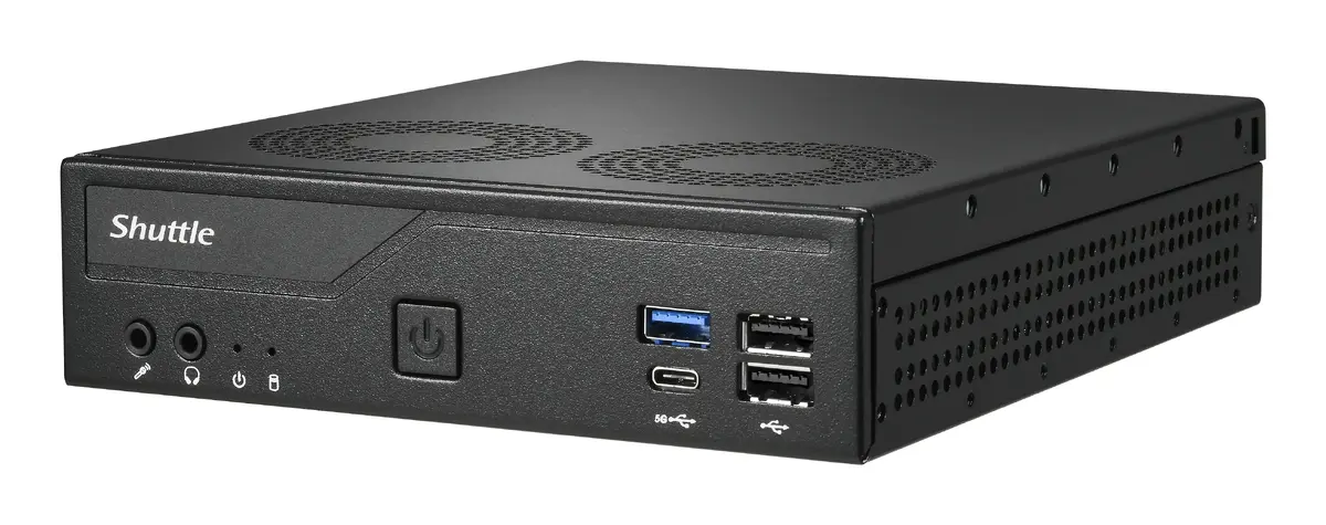 Мини-ПК Shuttle XPC slim DH610V2 Barebone Photo 3