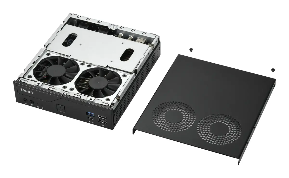 Мини-ПК Shuttle XPC slim DH610V2 Barebone Photo 5