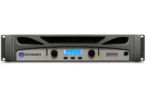 Усилитель мощности Crown XTi 2002, 2.0 канала, 1000 Вт на канал, черный