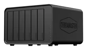 TerraMaster F6-424 MAX 6-Bay NAS Storage Server, Intel Core i5-1235U, 8GB DDR5 RAM