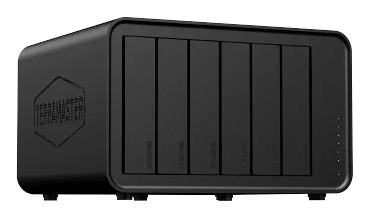 TerraMaster F6-424 MAX 6-vietu NAS serveris | Intel Core i5 Photo 3