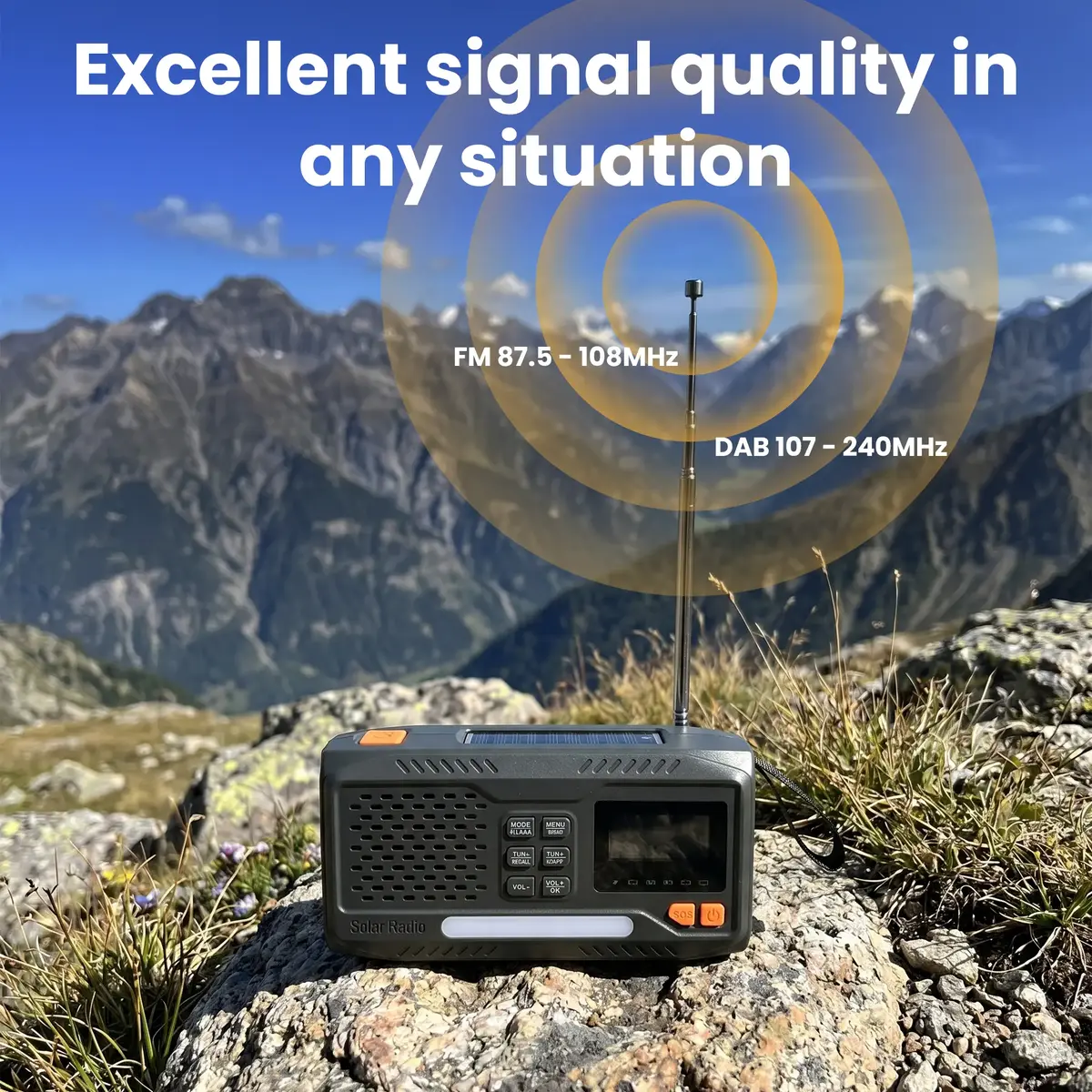 Портативное аварийное радио Extralink BT-4000 с повербанком Photo 8