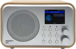 Ferguson Regent i101 Internet Radio with DAB+ and FM RDS, Light Wood