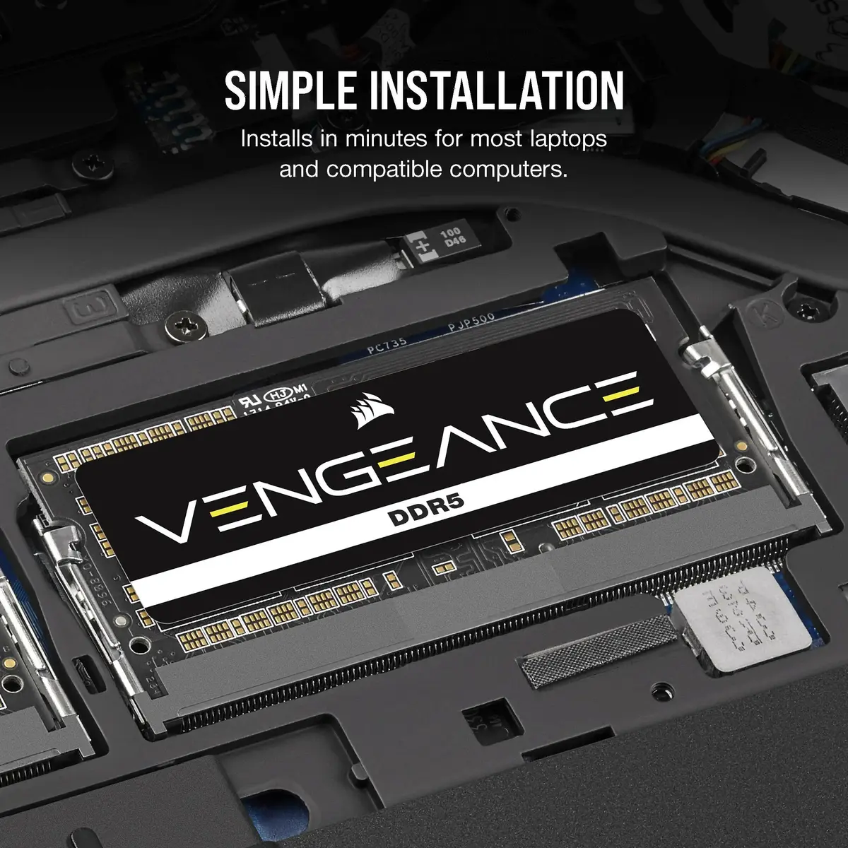 Corsair Vengeance 16GB DDR5 5200MHz SO-DIMM atmiņas modulis Photo 8