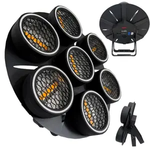 EVOLIGHTS LUMEN 7 RING Moving Head, 7x30W WW LED + 224x0.5W/31x0.2W RGB LED