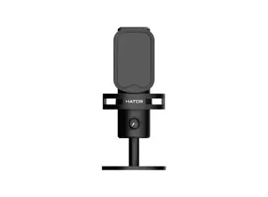 Микрофон для подкастов HATOR Dreamcast X, черный, USB, проводной и беспроводной