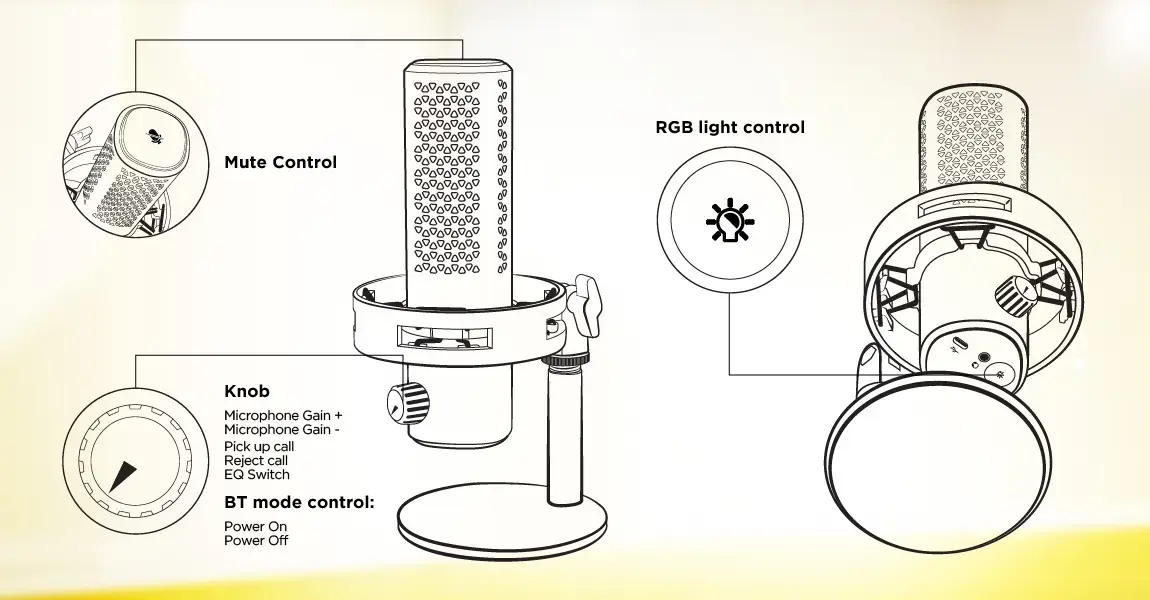 Микрофон для подкастов HATOR Dreamcast X, черный Photo 16