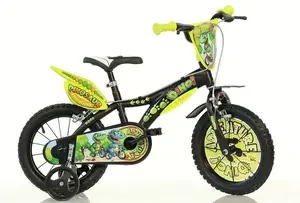 Bērnu velosipēds Dino T-Rex 16 collas