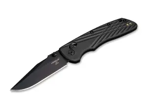 Hogue Deka 3.25" Folding Knife, All Black