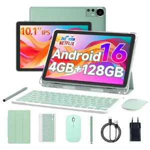Extralink CP31 Tablet, 4GB RAM, 128GB Storage, Android 15, 1280x800px, Green